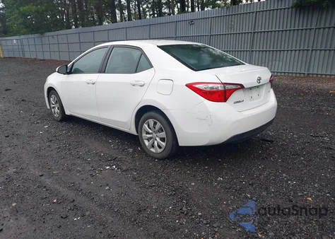 2016 Toyota Corolla Le z USA, uszkodzony, nr VIN 2T1BURHE7GC659548